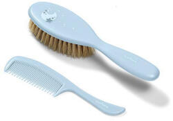 BabyOno fésű-kefe természetes sörtékkel kék 567/04 - babamarket