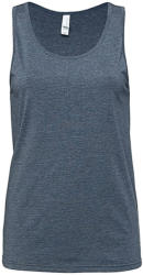 Bella Uniszex ujjatlan póló Bella Unisex Jersey Tank - 2XL, Heather Sötétkék