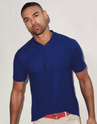 Fruit of the Loom Uniszex rövid ujjú galléros póló Fruit of the Loom Iconic Polo -S, Királykék