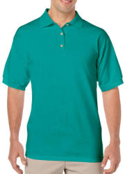 Gildan Uniszex Galléros póló Rövid ujjú Gildan DryBlend Adult Jersey Polo - S, Jade dome