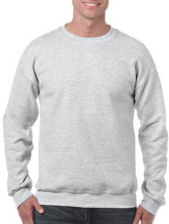 Gildan Uniszex Pulóver Hosszú ujjú Gildan Heavy Blend Adult Crewneck Sweat - L, Hamuszürke