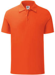 Fruit of the Loom Uniszex rövid ujjú galléros póló Fruit of the Loom Iconic Polo -S, Láng