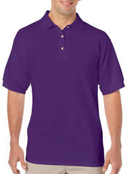 Gildan Uniszex Galléros póló Rövid ujjú Gildan DryBlend Adult Jersey Polo - XL, Lila