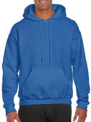 Gildan Uniszex Pulóver Kapucnis Hosszú ujjú Gildan DryBlend Adult Hooded Sweat - 2XL, Királykék