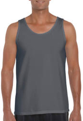 Gildan Uniszex póló Ujjatlan Gildan Softstyle Adult Tank Top - 2XL, Szénszürke