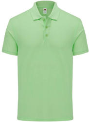 Fruit of the Loom Uniszex rövid ujjú galléros póló Fruit of the Loom Iconic Polo -3XL, Neomint