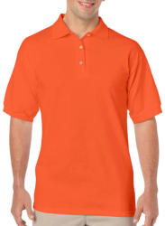 Gildan Uniszex Galléros póló Rövid ujjú Gildan DryBlend Adult Jersey Polo - 3XL, Narancssárga