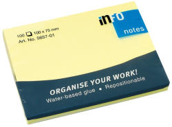 Info Notes Notes Adeziv Yellow 75 X 100 Mm 100 File (2831)