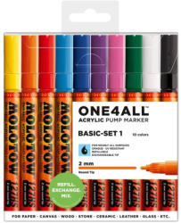 MOLOTOW ONE4ALL 127HS Basic-Set 1 10 (MLW108)
