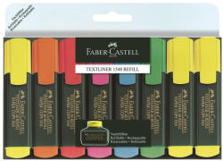 Faber-Castell Set de 8 textmarkere FABER-CASTELL 1548, Culori asortate (FC154862)