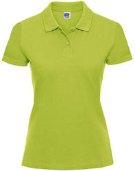 Russell Europe Női Galléros póló Rövid ujjú Russell Europe Ladies' Piqué Polo - XS, Lime