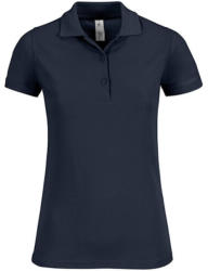 B and C Női galléros póló rövid ujjú B&C Safran Timeless Women - PW457 - XS, Sötétkék (navy)