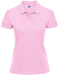 Russell Europe Női Galléros póló Rövid ujjú Russell Europe Ladies' Piqué Polo - 2XL, Candy Pink