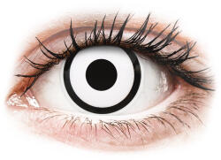MAXVUE VISION ColourVUE Crazy Lens - White Zombie - dioptriával (2 db lencse)