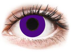 Gelflex CRAZY LENS - Solid Violet - dioptria nélkül napi lencsék (2 db lencse) - lencsebolt