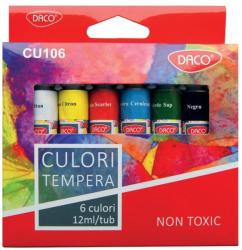 Daco Culori tempera DACO CU106, 6 culori (CU106)