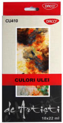 Daco Culori ulei DACO CU410, 10 culori, 22 ml (CU410)