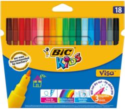 BIC Carioci lavabile VISA BIC 888681, 18 culori (BC888681)