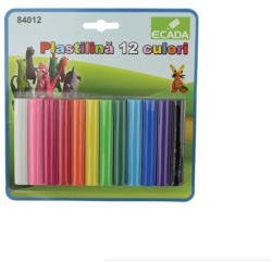 Ecada Plastilina ECADA 84012, 12 culori, 180 g (84012)