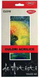 Daco Culori acril 10c 22ml artist daco cu310 (CU310)