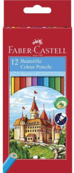Faber-Castell Creioane Colorate Eco Faber-Castell FC120112, 12 culori (FC120112)