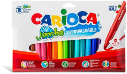 CARIOCA Carioci Jumbo Superwashable Carioca, 18 culori (SKR061)