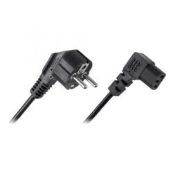  Cablu de alimentare PC C13 230V unghi 90 grade 3m, KPO2772B-3 (KPO2772B-3)