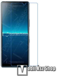  Képernyővédő fólia - Ultra Clear - 1db, törlőkendővel, A képernyő sík részét védi - SONY Xperia L4