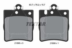 TEXTAR set placute frana, frana disc TEXTAR Q+ 2189803 (2189803)