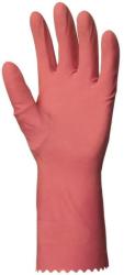 Coverguard Latex mártott HTG gumikesztyű, bolyhozott belső, rózsaszín (30 cm/0, 4 mm) (S)