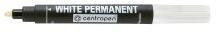 Centropen Перманентен маркер 2.5мм бял