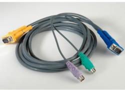 Roline Cable KVM 1xHD15M/M, 2xPS2M/M, 3m, Value 11.99. 5502 (11.99.5502)