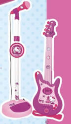 Reig Musicales Set chitara si microfon Hello Kitty (RG1494) - roua Instrument muzical de jucarie