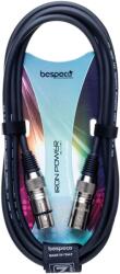 Bespeco IROMB100BK 100 cm Cablu de microfon (IROMB100BK)
