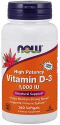 NOW Vitamina D-3 1000 UI 360 caps