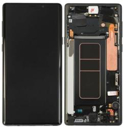  NBA001LCD096896 Samsung Galaxy Note 9 fekete OEM LCD kijelző érintővel kerettel, előlap (NBA001LCD096896)