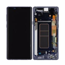  NBA001LCD096894 Samsung Galaxy Note 9 kék OEM OLED kijelző érintővel kerettel, előlap (NBA001LCD096894)