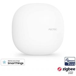 Aeotec Consola Aeotec Smart Home Hub SmartThings v3, WiFi, ZigBee, Z-Wave Plus, ethernet, Compatibila Alexa, Google Home, SmartThings (GP-AEOHUBV3EU)
