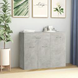 vidaXL Servantă, gri beton, 88 x 30 x 70 cm, PAL (800679) Comoda