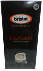 Bristot ESPRESSO kávépod, ESE pod 18x7g