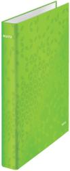 Leitz Caiet mecanic LEITZ WOW, carton laminat, A4, mecanism 4DR, inel 25 mm, verde (L-42420054)