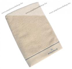 Billerbeck rizskötésű törölköző, Homok-Bézs, 70x140 cm