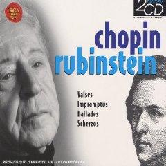Chopin Frederic Valsesballadesscherzos( Rubinstein) (cd)