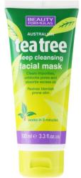 Beauty Formulas Mască de față pentru curățare profundă Arbore de ceai - Beauty Formulas Tea Tree Deep Cleansing Facial Mask 100 ml