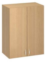 Alfa Office Alfa 500 hozzáépíthető közepes, széles szekrény, 104, 5 x 80 x 47 cm, ajtóval, bükk Bavaria mintázat