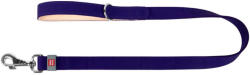 WAU DOG Classic bőr póráz lila, 14 mm x 122 cm