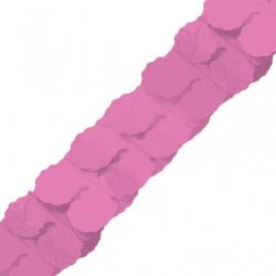  Rózsaszín Papír Füzér - 3, 6 m - partydecor