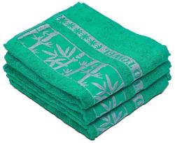  Prosop din bambus BAMBOO 50x90 cm verde, 70% fibra de bambus | 30% bumbac Prosop