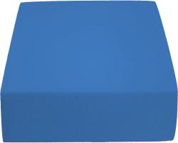  Cearsaf Jersey EXCLUSIVE cu elastic 180 x 200 cm albastru inchis