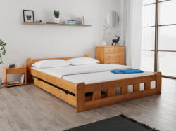 Pat inalt Naomi 160x200 cm, arin Saltele: Cu saltele Coco Maxi 20 cm, Somiera pat: Cu lamele drepte